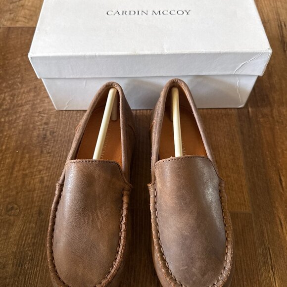 Cardin McCoy Classic Loafers Chocolate Like New Condition Worn Twice Size 1 - Picture 8 of 15